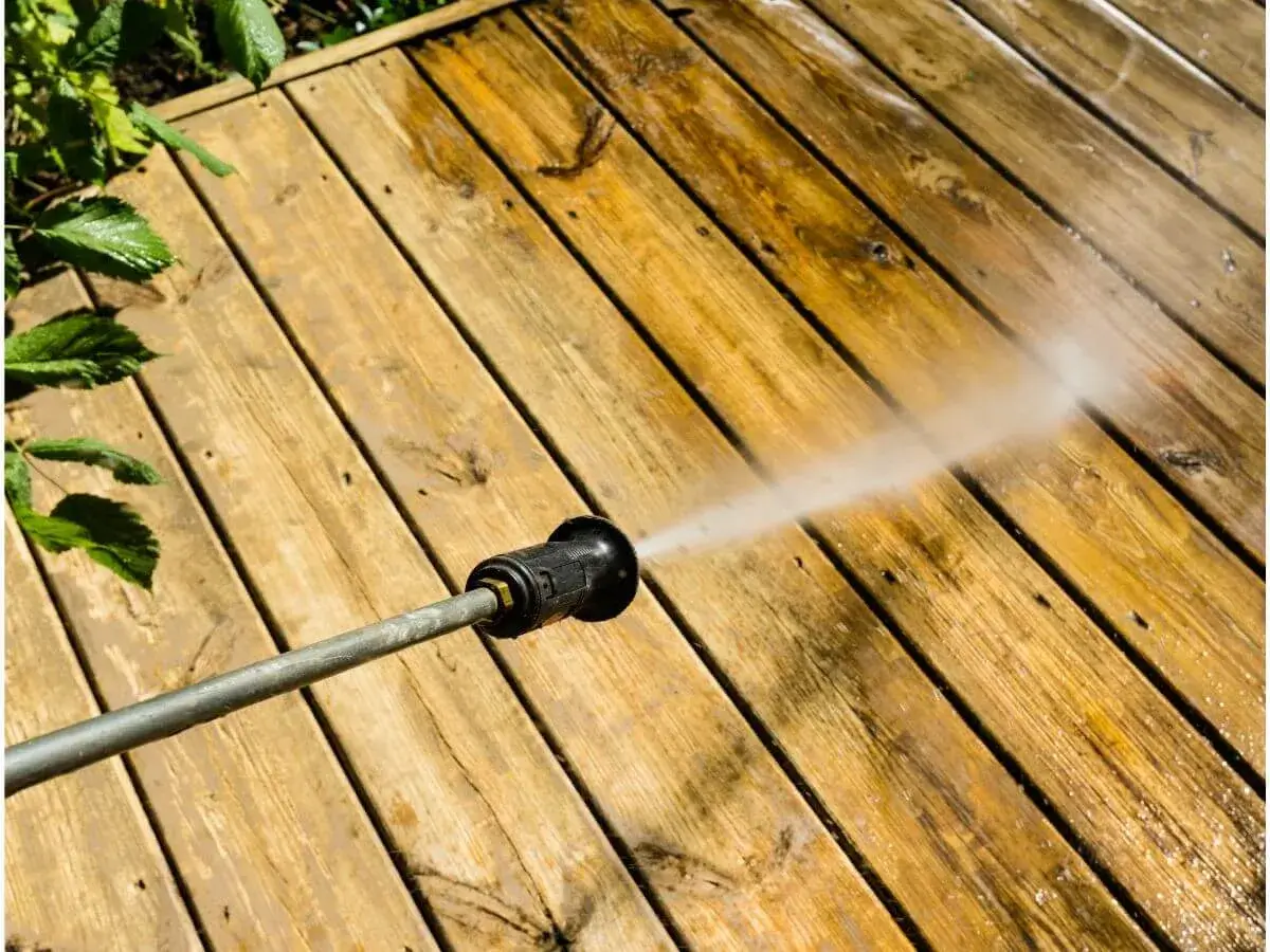 deck washing service