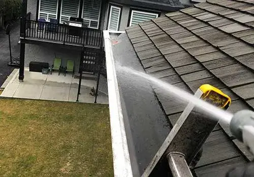 Professional gutter washing service in BC